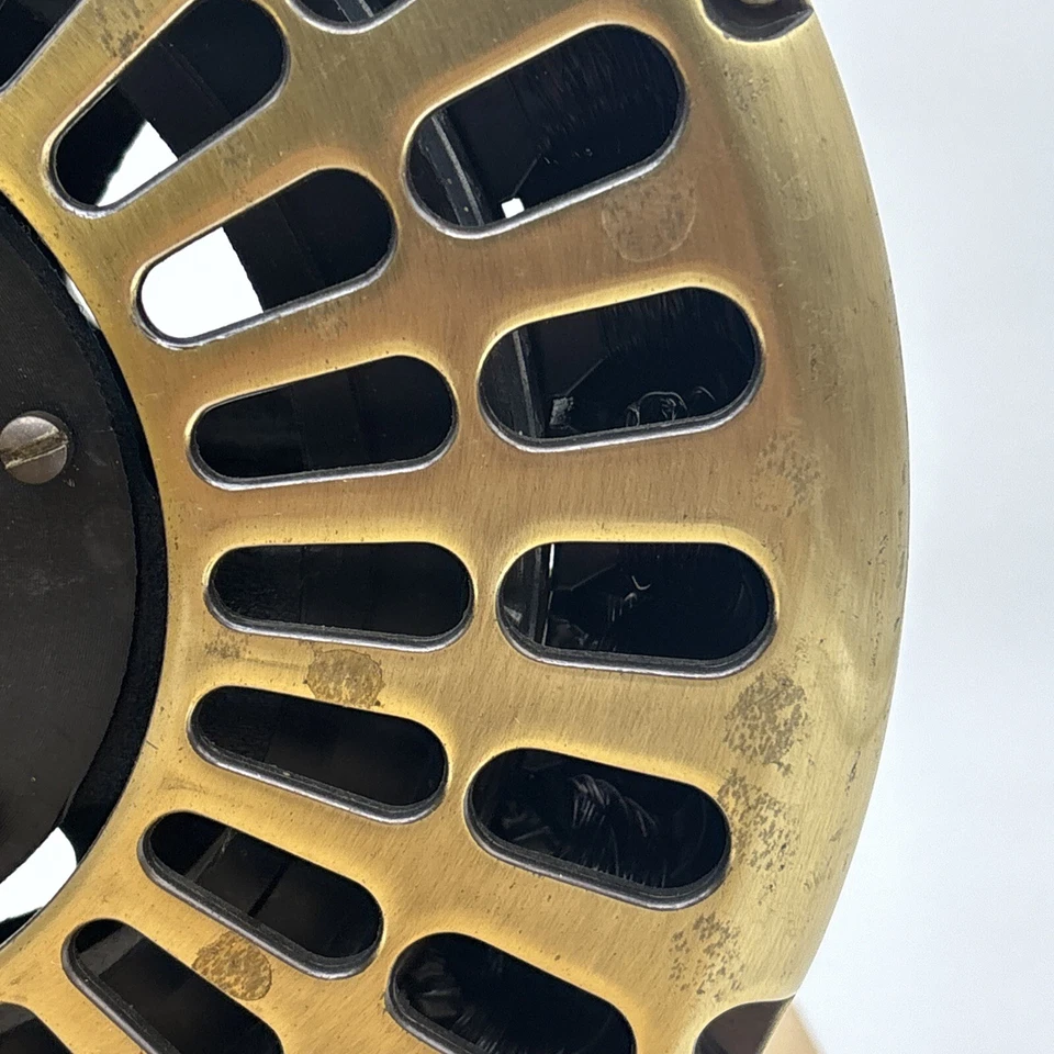 Nonworking Robbins Myers Hunter Original Fan Motor Brushed Brass Mod 22823 As-is - Image 2 of 4