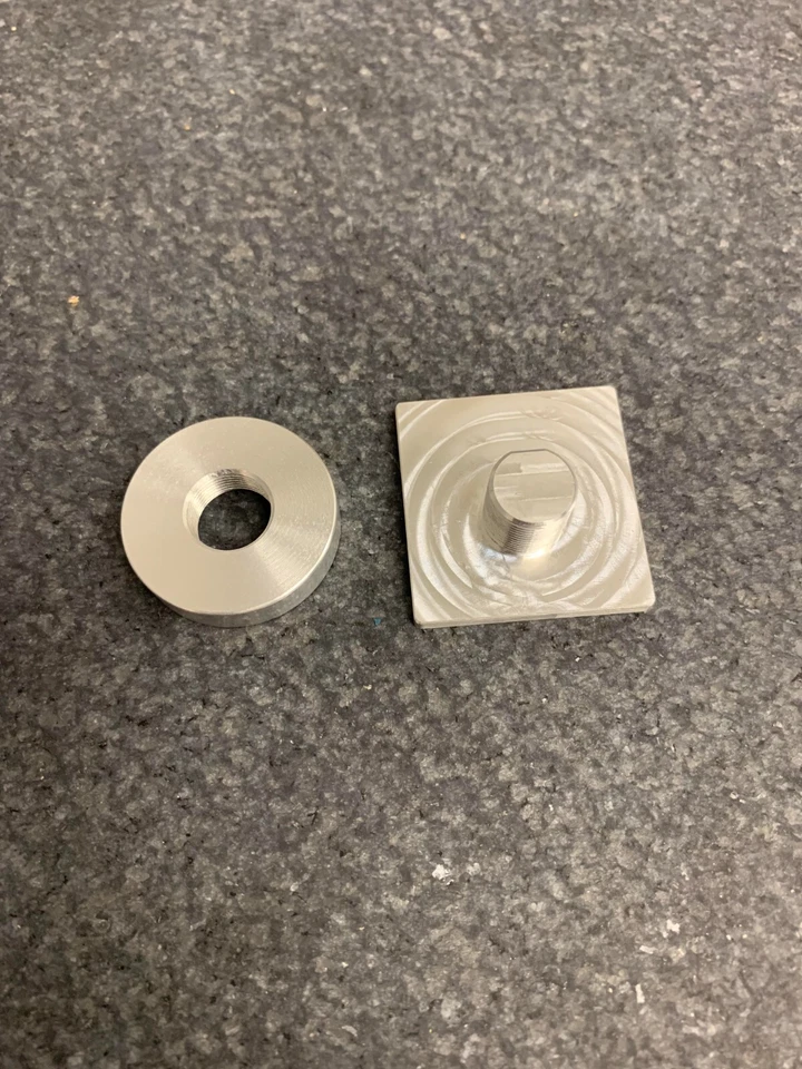 Billet Gm Choke Delete 1967-1972 Chevrolet C10, C20, C30, K10, K20, K30, Blazer Foto 4 de 4