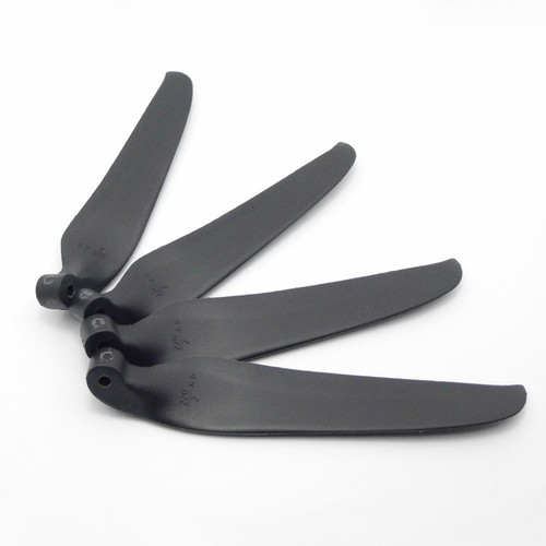 1 coppia elica lama pieghevole 6""-18"" nylon prop per aereo aliante aliante aliante aliante RC - Foto 3 di 7