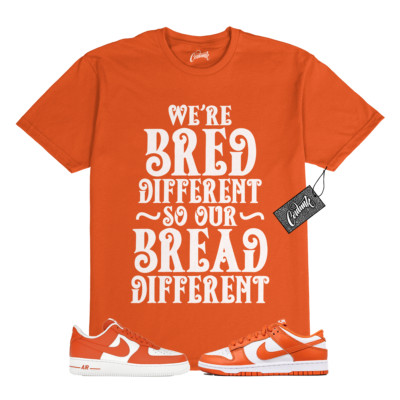 Dunk Cosmic Clay White Orange Low Air Force 1 '07 T Shirt Match BREAD