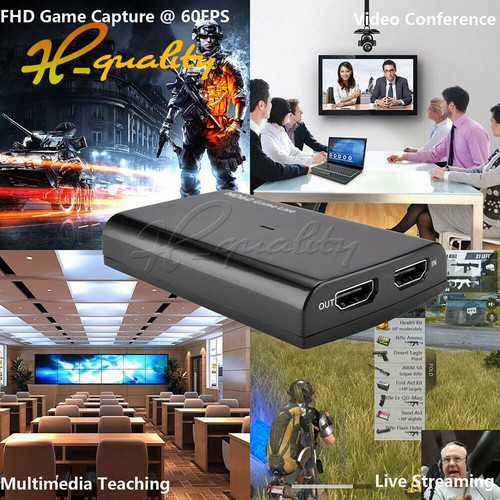 USB 3.0 HDMI Video Game Capture Recorder HD Video Capture Recorder TV 1080P - Picture 10 of 11