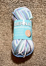 Bernat Handicrafter Cotton Yarn, Freshly Pressed, 1.5 oz 42.5 g Knitting Crochet