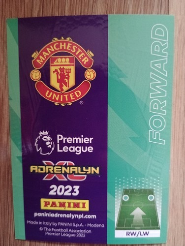 Jadon Sancho Golden Baller 2023 Panini Adrenalyn XL Manchester United - Picture 2 of 2