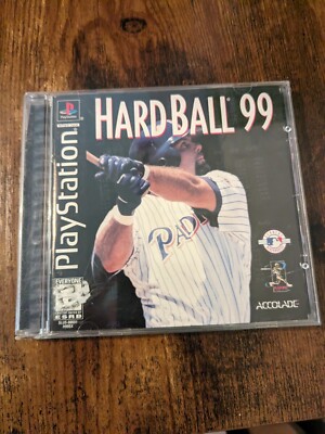 Hardball 99 PS1 PlayStation 1 + Reg Card - Complete CIB - Tested!