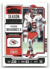 2023 Panini Contenders - Season Ticket #51 Patrick Mahomes II