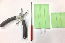 Beader Bent Nose Plier (With Teeth) + Bead Re...