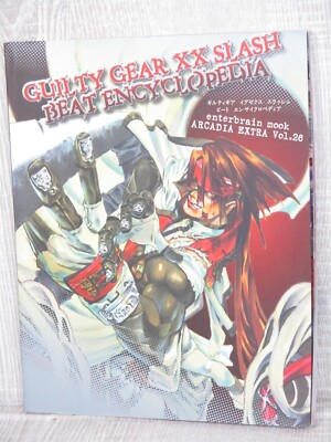 GUILTY GEAR XX SLASH Beat Encyclopedia Guide Sony PS2 Japan Book 2005 EB02
