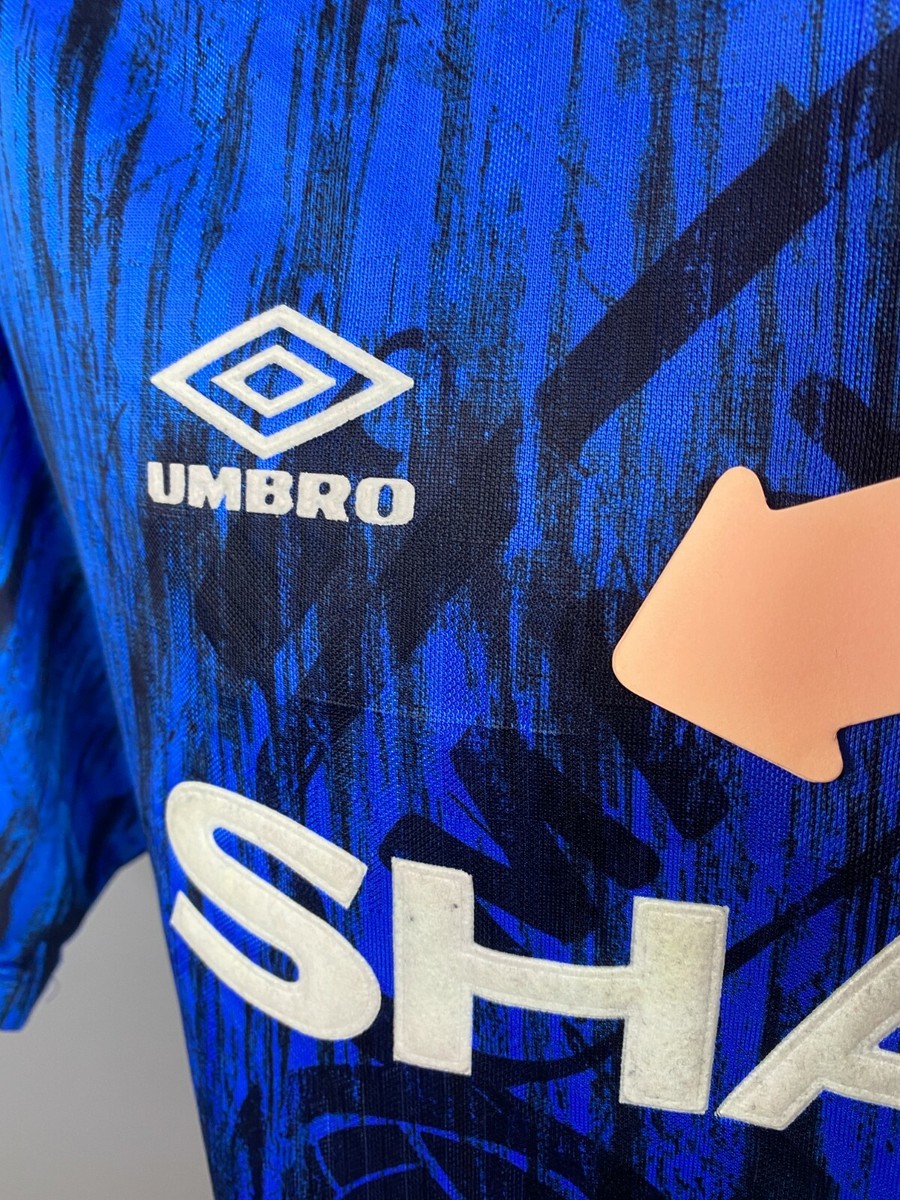 MANCHESTER UNITED 1992 1993 AWAY SHIRT FOOTBALL SOCCER UMBRO MANCHESTER UNITED 1992 1993 AWAY SHIRT FOOTBALL SOCCER UMBRO