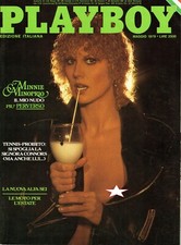 PLAYBOY 1979/9=MINNIE MINOPRIO=PAMELA PRATI POSTER=MISSONI VERSACE ARMANI ALBINI