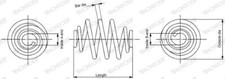 MONROE SP0419 REAR COIL SPRING FOR VAUXHALL CORSA MK 1 SAME DAY DISPATCH