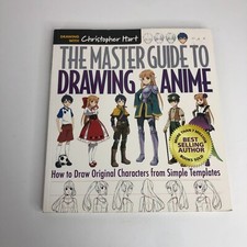 Master Guide to Drawing Anime Japanese Cartoons Christopher Hart TPB New