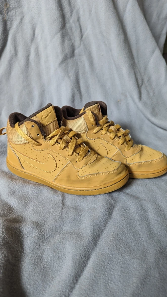 Nike Youth Size 2.5 GS Wheat Brown Sneakers Shoes 839977-700 | eBay