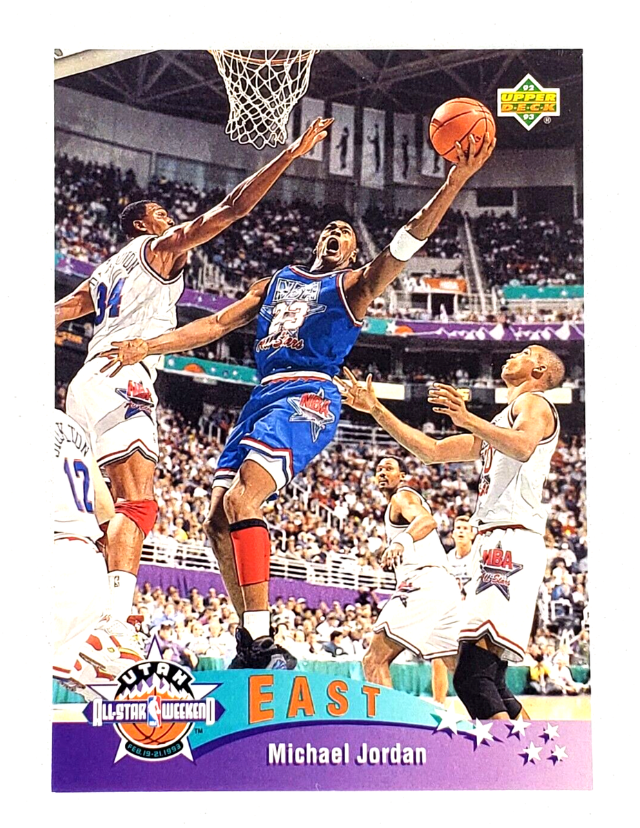1992-93 Upper Deck Basketball East All-Stars Michael Jordan