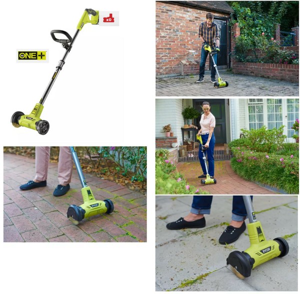 Ryobi RY18PCA-0 18 V Akku-Fugenreiniger Mit DrahtbüRste Ohne Akku& LadegeräT-image