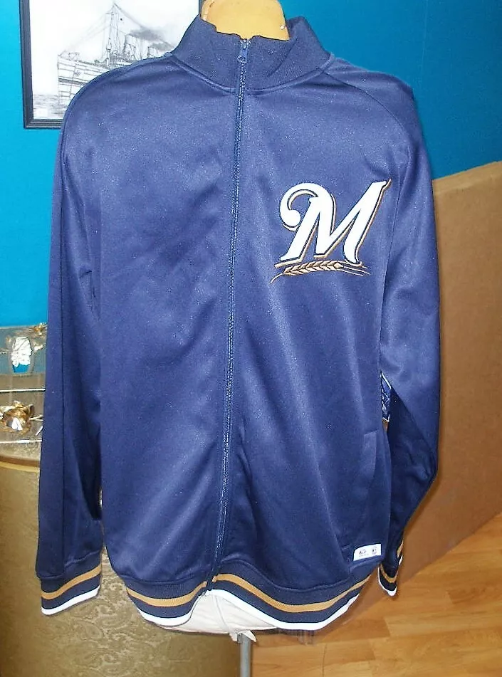 Brewers track deals jacket