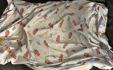 Disney Lightning McQueen Crib Sheet Set Toddler Flat Cars Movie