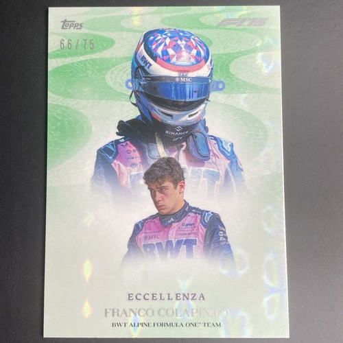 Topps F1 Eccellenza 2025 Franco Colapinto Green Parallel /75 La Passione Alpine