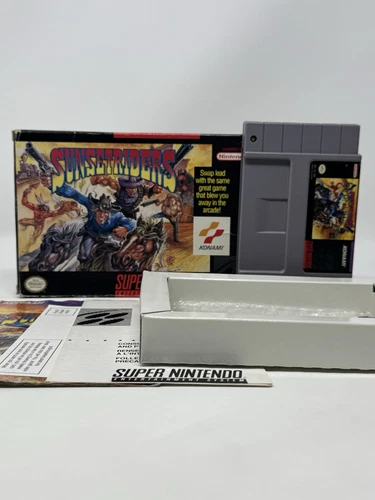 Sunset Riders for Super Nintendo *SNES* Complete CIB - Authentic - Ships Fast