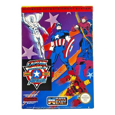 Nintendo NES - Captain America and the Avengers DE/EN Modul