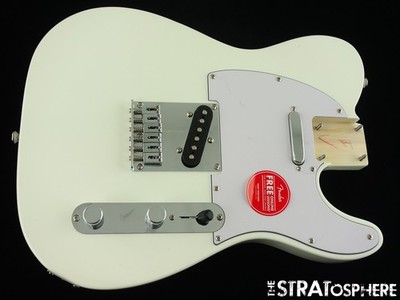 Fender Squier Affinity Series Telecaster Tele LOADED BODY Olympic White.
