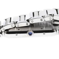 CARTIER TANK MUST XL WSTA0053 31mm SS Silver Dial Automatic Date Leather #C107 2