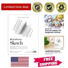 Lightweight 200 Series Sketchbook 9x12 - 100 Sheets for Budding Artists to Shine