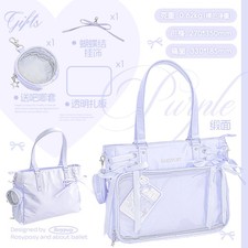 Anime Satin 35cm Itabag Backpack Shoulder Bag Handbag Crossbody Bag Cosplay Gift