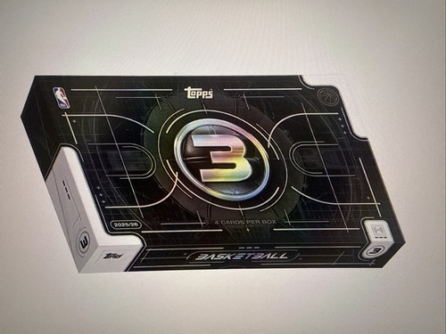 2025-26 Topps Three Basketball Hobby Box - PRESALE | eBay