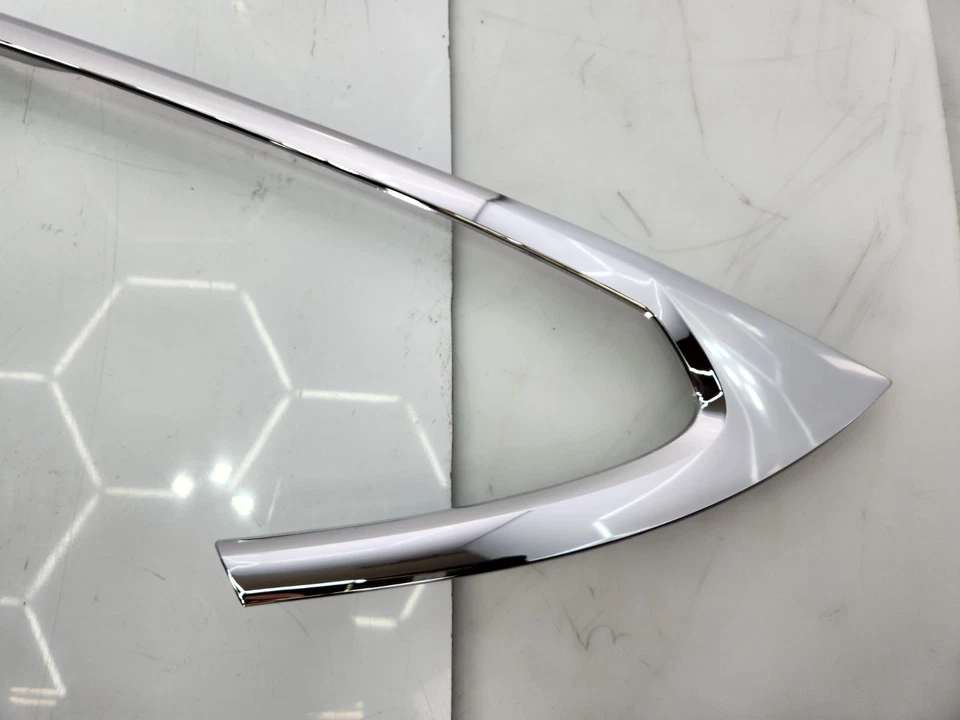 ✅ 2012-2020 OEM Tesla Modelo S lado izquierdo del conductor techo superior moldura brillante * Foto 3 de 4