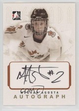 2007-08 ITG O Canada Auto Meghan Agosta #A-MA Auto 0a02
