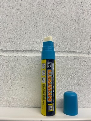 Kuretake ZIG Illumigraph PMA-720 nass radierbarer Kreidestift 15 mm - hellblau