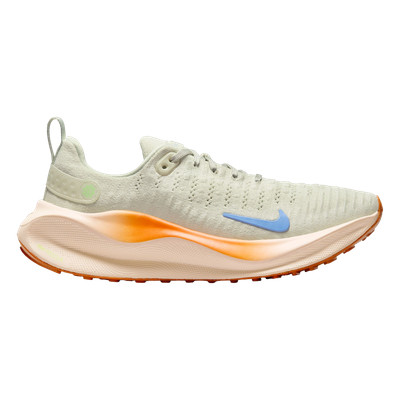 Women's Nike React InfinityRN 4, Sea Glass/Polar-Safety Orange, 6.5 B Medium US