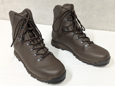 British Army Iturri Soft Leather Lightweight Combat Patrol Brown Boots - UK 10