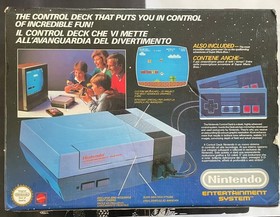 Nes control deck pal ita Mattel console funzionante e completa 