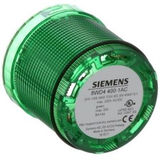 1pc SIEMENS 8WD4400-1AC Sig.Col Steady Light Green, 12.240Vac/Dc