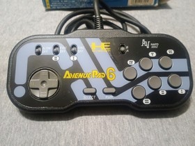 Rare 1993 NEC Avenue Pad 6 NAPD-1002 PC Engine 6-Button Controller BOXED