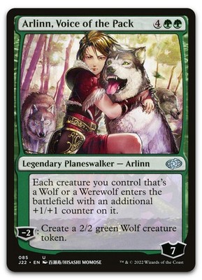 Arlinn, Voice of the Pack #85 (NM) Jumpstart 2022 J22 Magic MTG