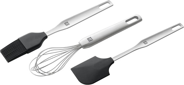 Zwilling Back-Set Twin 3Er Set Backpinsel Teigschaber Schneebesen KüChenhelfer-image