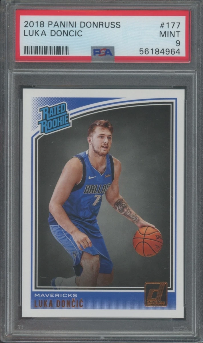 Luka Dončić 9 Graded Basketball Sports Trading Cards & Accessories