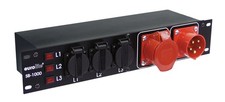 EUROLITE SB-1000 distributore di corrente 16A da rack 19