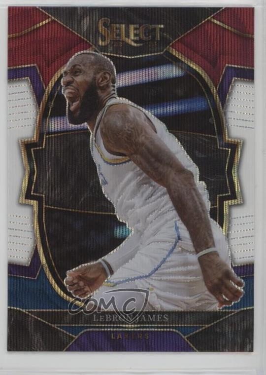 2022-23 Panini Select Concourse Tri-Color Prizm LeBron James #26 1u6