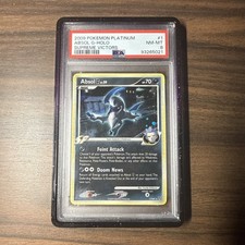 2009 POKEMON PLATINUM SUPREME VICTORS #1 ABSOL G-HOLO PSA 8 SWIRL