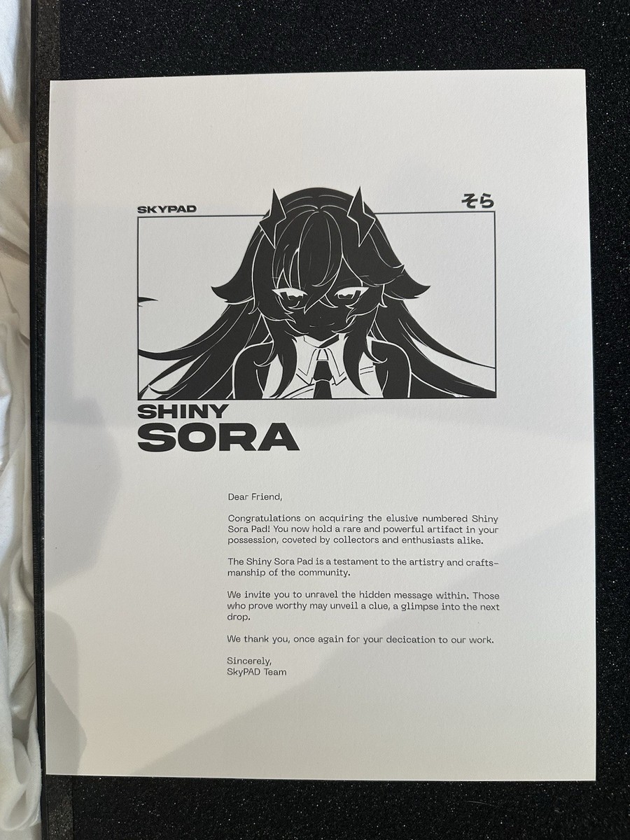 Skypad 3.0 Shiny Sora No.825 ガラスマウスパッド SkyPAD Shiny sora