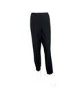 EILEEN FISHER Washable Stretch Crepe Seamed Pants Nice!! Black Large - NTSF — photo 1