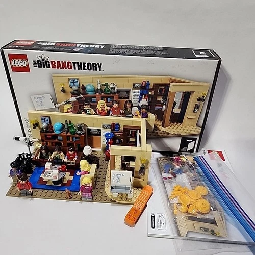 LEGO Ideas: The Big Bang Theory (21302) Mostly Complete *READ* *All Figures*