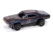 1969 Dodge Charger-Dark Blue ThunderJet UltraG Auto World Slot Cars SC416