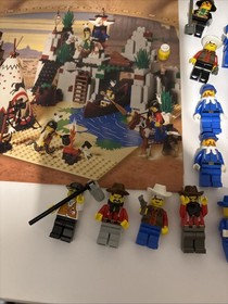 LEGO Western 6763 Rapid River Village 6762 Western Fort 6764  (see description)