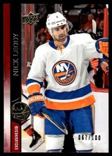 2020-21 Upper Deck UD Exclusives Nick Leddy 067/100 New York Islanders #115