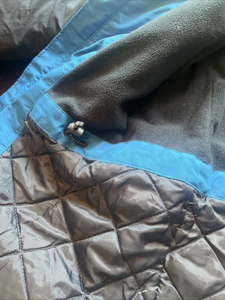 Lands' End мальчиков шквал парка зимние лыж пальто куртка большой 14-16 расти длинный синий - Изображение 3 из 4