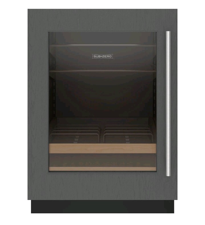 Sub-Zero Designer Series DEU2450BGL 24" Panel-Ready Smart Beverage Center